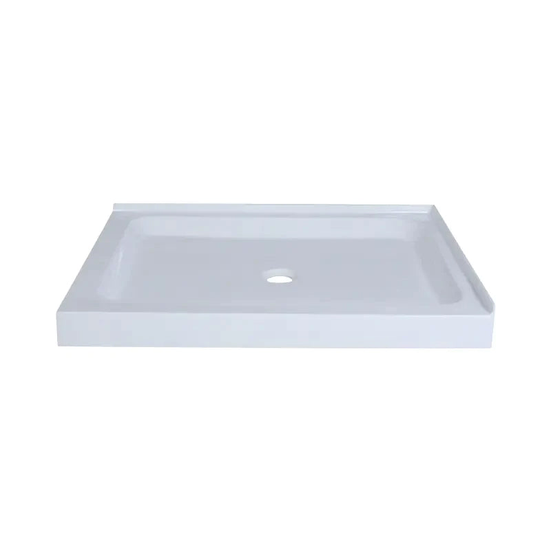 Acrylic Shower Pan Double Threshold for Timeless Bathrooms-48x36 - Mary Anne's Kitchen and Bath