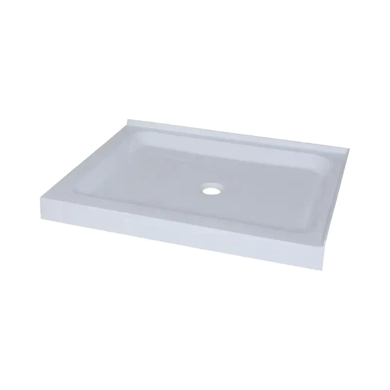 Acrylic Shower Pan Double Threshold for Timeless Bathrooms-48x36 - Mary Anne's Kitchen and Bath