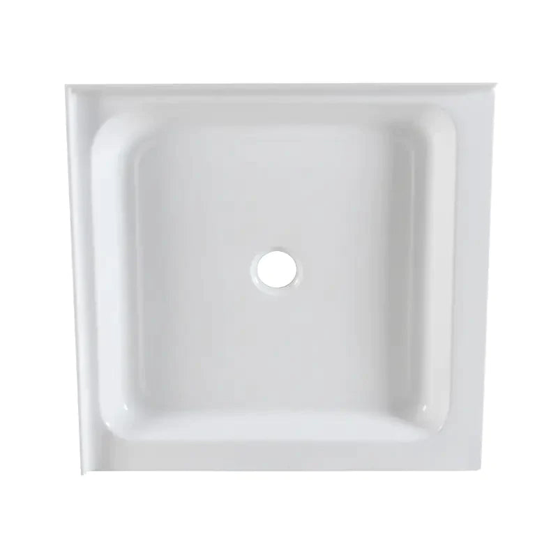 Acrylic Shower Pan, Double Threshold (Corner Installation)-36 x 66 - Mary Anne's Kitchen and Bath