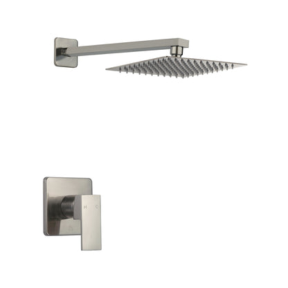 Wall mounted Shower Faucet Set ,Stainless Steel Dual function, Chrome - Mary Anne's Kitchen and Bath